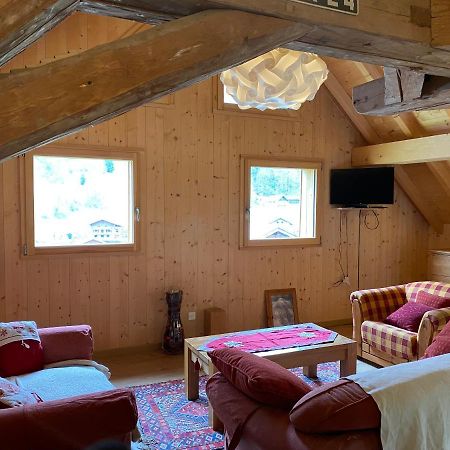 Le Bel Appartement De Montagne Bellevaux Exteriör bild