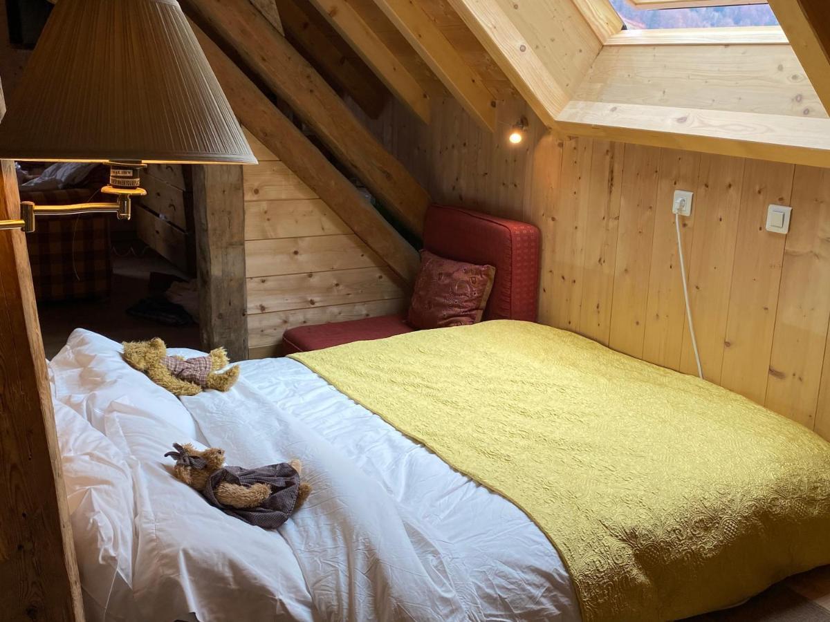 Le Bel Appartement De Montagne Bellevaux Exteriör bild